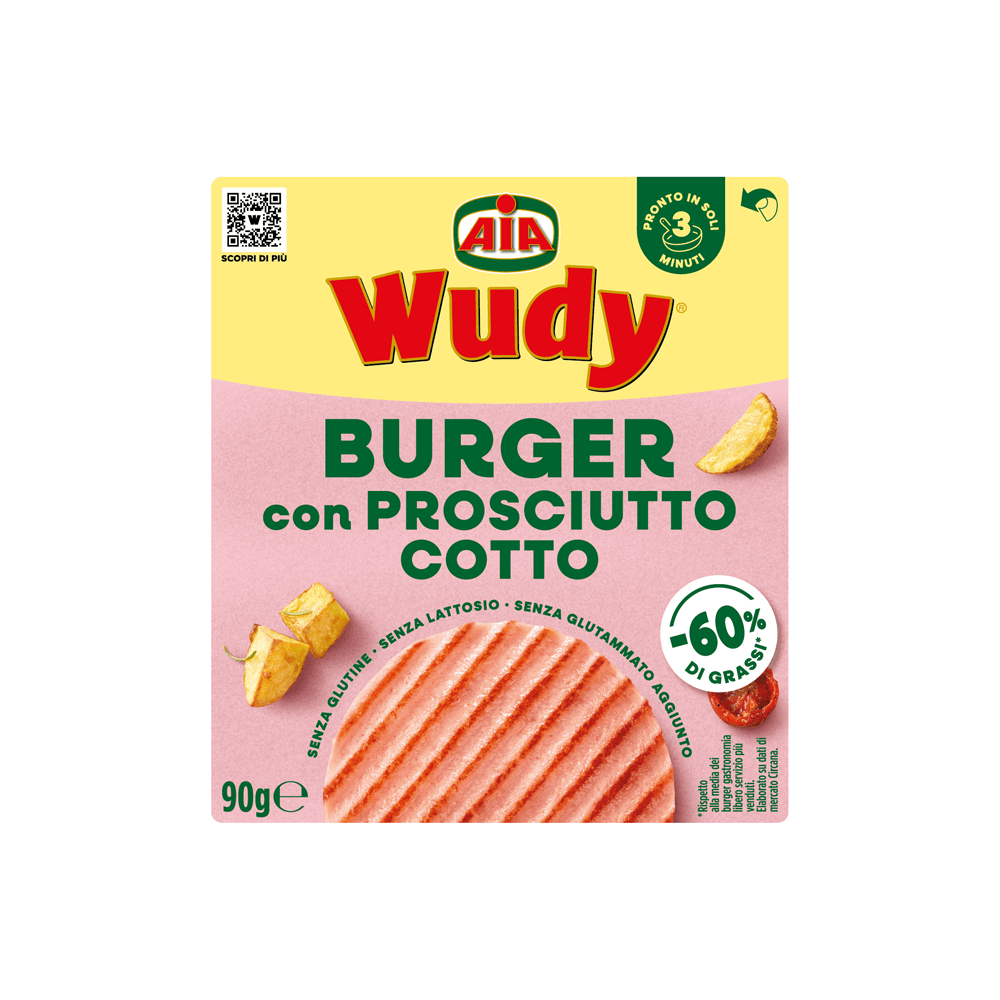 Burger Wudy Prosciutto Cotto
